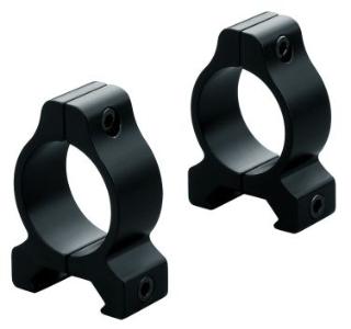 LEU RINGS RIFLEMAN VERTICAL SPLIT MATTE - Optic Accessories